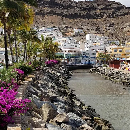 Puerto Mogan Casa Feliz Lägenhet *